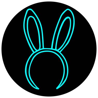 kafa bandı simgesi vektörleri illüstrasyon sembolü tasarımı