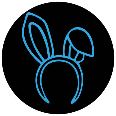 kafa bandı simgesi vektörleri illüstrasyon sembolü tasarımı