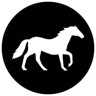 at ikonu vektörleri illüstrasyon sembolü tasarımı