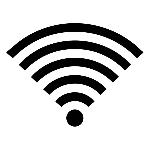 wifi sinyal simgesi vektörleri illüstrasyon sembolü tasarımı