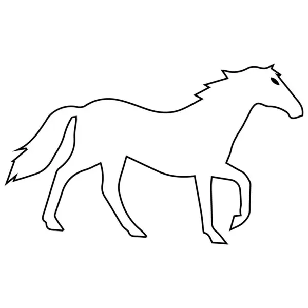 at ikonu vektörleri illüstrasyon sembolü tasarımı