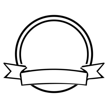 Basit arkaplan, vektör illüstrasyonu için çerçeve simgesi