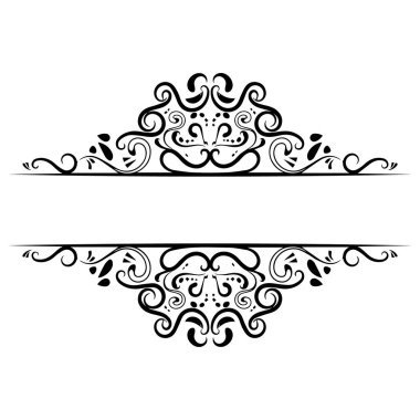 Basit arkaplan, vektör illüstrasyonu için çerçeve simgesi