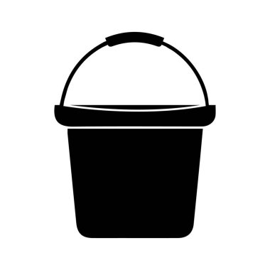 Kova simgesi, vektörler illüstrasyon sembolü tasarımı