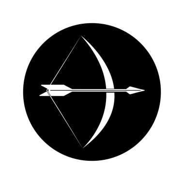 yay ve ok simgesi, vektörler illüstrasyon sembolü tasarımı
