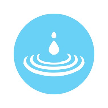 su simgesi, vektör illüstrasyonu, sembol tasarımı