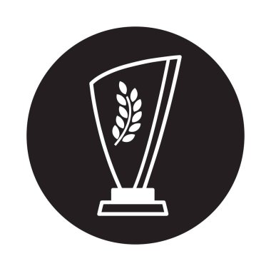 kupa simgesi resim vektörleri illüstrasyon sembolü tasarımı