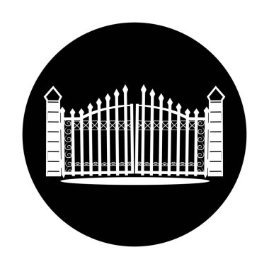 ev çitleri simge tasarımı