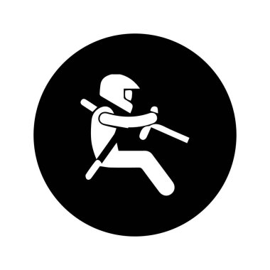 araba yarışçısı ikon vektörleri illüstrasyonu