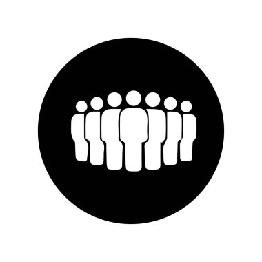 ayakta duran kişi simgesi, basit tasarım