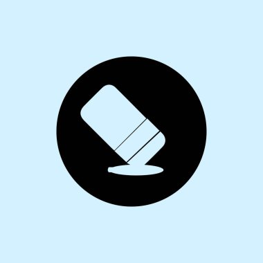 silgi simgesi vektörleri illüstrasyonu