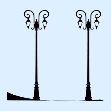 Sokak ışıklarının basit simgesi