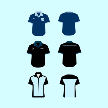 Basit tasarım premium giyim simgesi