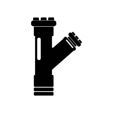 boru simgesi vektörleri illüstrasyonu