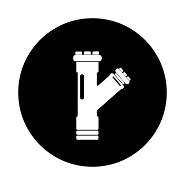 boru simgesi vektörleri illüstrasyonu