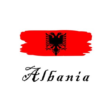 Arnavutluk ülke bayrağı simgesi