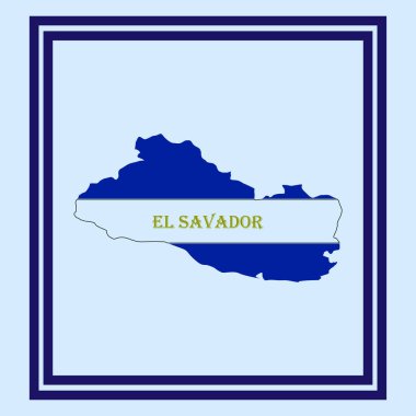 El Salvador ülke haritası