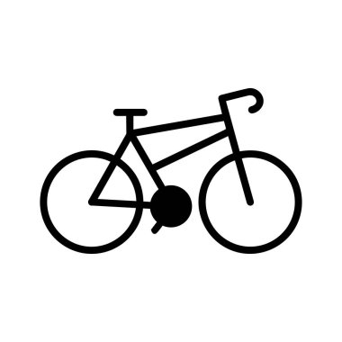 Basit bisiklet simgesi çizimleri