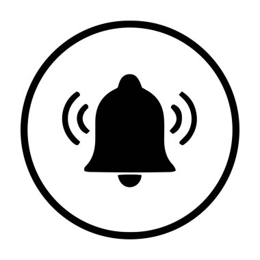 Bell simge vektörleri illüstrasyon sembolü tasarımı