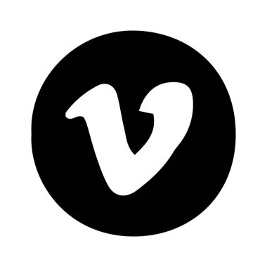 V harfi simge vektörleri