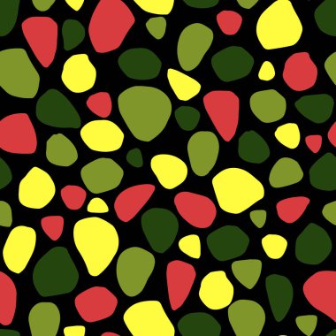 Soyut el çizimi vektör pürüzsüz desen. Rastgele şekillerin basit arkaplanı.