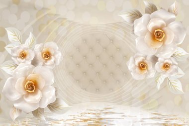 3d Yüksek Dekorasyon Arka Plan Duvar Kağıdı