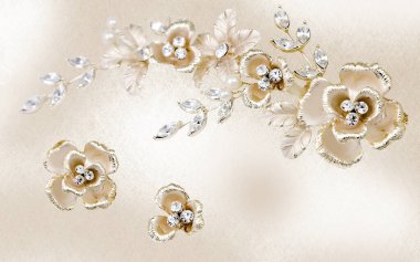 3d Yüksek Dekorasyon Arka Plan Duvar Kağıdı