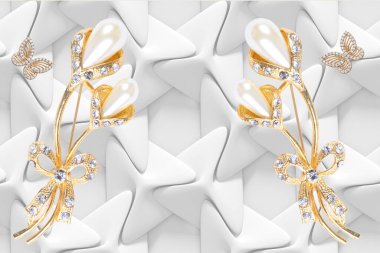 3d Yüksek Dekorasyon Arka Plan Duvar Kağıdı