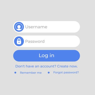 İniş sayfası ui uygulama giriş tasarımı