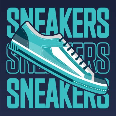 En son tasarımı olan ayakkabı posteri