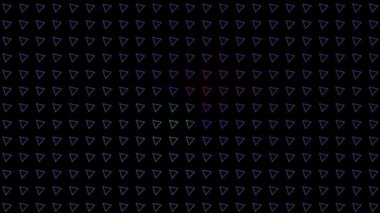 4k Soyut dinamik üçgen şekilli animasyon arkaplanı. Modern döngü animasyonu. Moda dalgalı soyut afiş şablonu. döngülü üçgen canlandırma gradyan deseni.