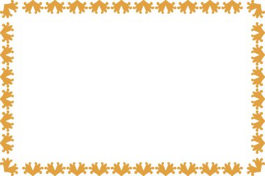 Dekoratif sınır çerçeve tasarımı