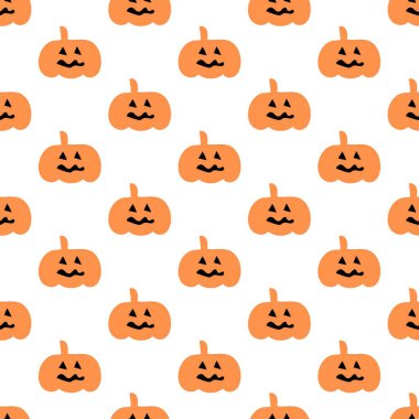 Cadılar Bayramı kabağı yüzey deseni tasarımı