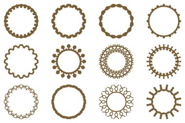 Dekoratif süs çerçeve dizaynı