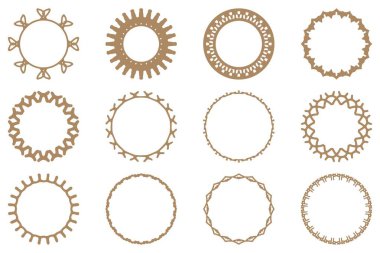 Dekoratif süs çerçeve dizaynı