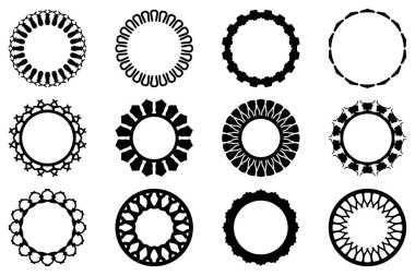 Dekoratif süs çerçeve dizaynı