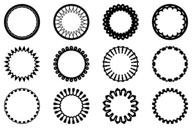 Dekoratif süs çerçeve dizaynı