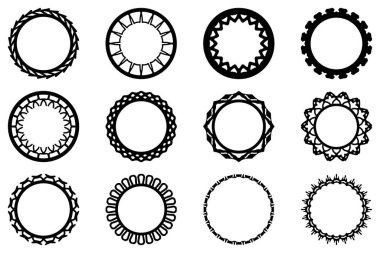 Dekoratif süs çerçeve dizaynı