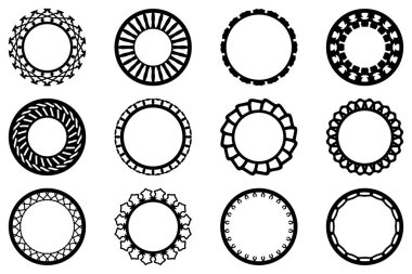 Dekoratif süs çerçeve dizaynı
