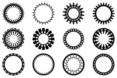 Dekoratif süs çerçeve dizaynı