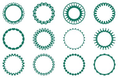 Dekoratif süs çerçeve dizaynı