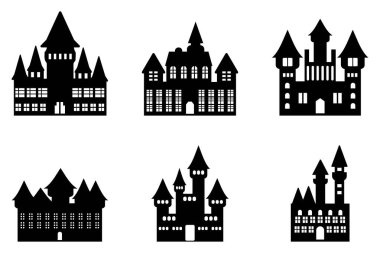 Kale oluşturma illüstrasyon dizaynı