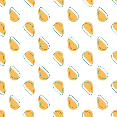 Damlacık soyut şekilsiz desen tasarımı