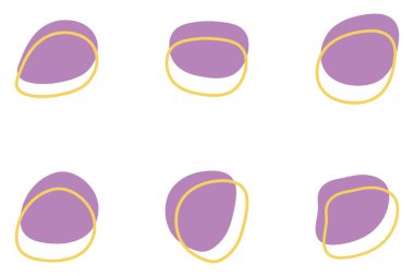 Organik damlacık şekli tasarımı