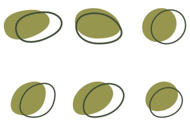 Organik damlacık şekli tasarımı