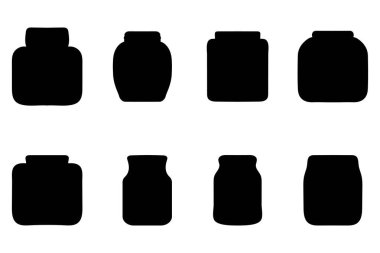 Basit kavanoz illüstrasyon dizaynı