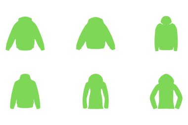 Basit ceket çizim seti