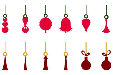 Asılı Noel Süsü Tasarımı Seti