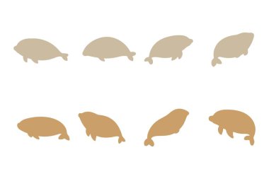 Dugong Siluet Simgesi Ayarları