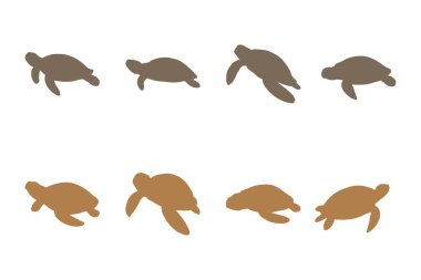 Tatlı Su Kaplumbağası Siluet Simgesi Ayarları